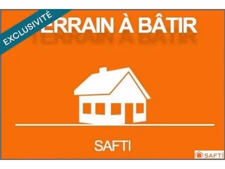 terrain constructible à vendre