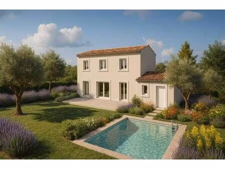 terrain avec maison neuve à vendre