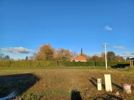 terrain avec maison neuve à vendre