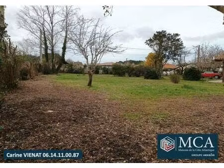 terrain constructible viabilisé à vendre