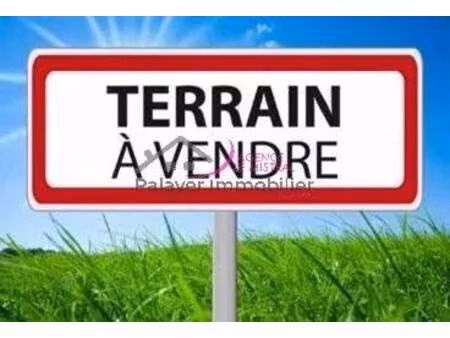 terrain constructible à vendre