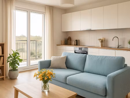 vente appartement 1 pièce 44 m² à chessy (77700)  250 000 €