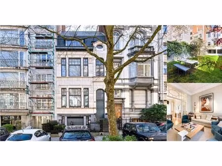 maison de maître à vendre avec garage et terrasse   ixelles (vbc82928)
