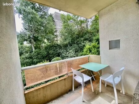 studio meublé  balcon ? + parking ?️