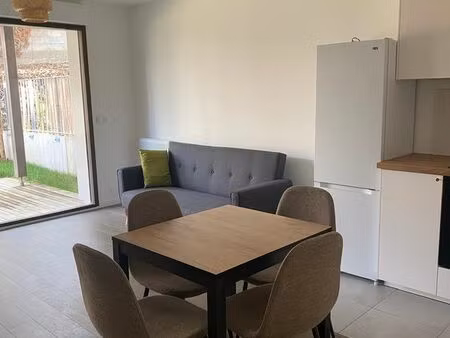 t2 meublé 45m² avec jardin et terrasse privative – villejuif (métro 7)
