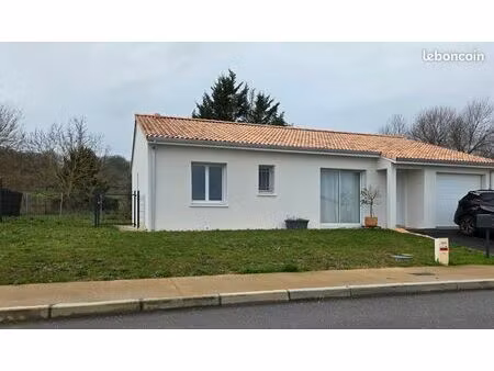 maison 95m² + 18m² neuve rt2020 jardin clôturé 500m²