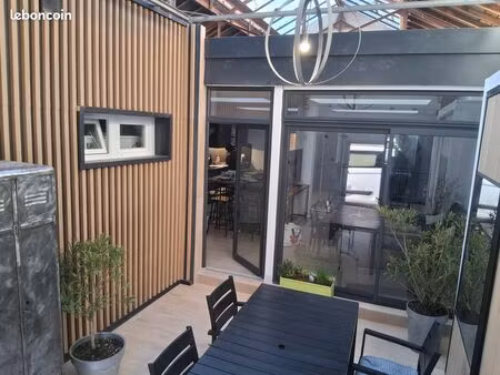 maison appartement 140 m² atypique canal