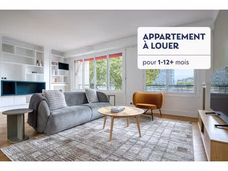 très beau 3 pièces avec vue sur le seine