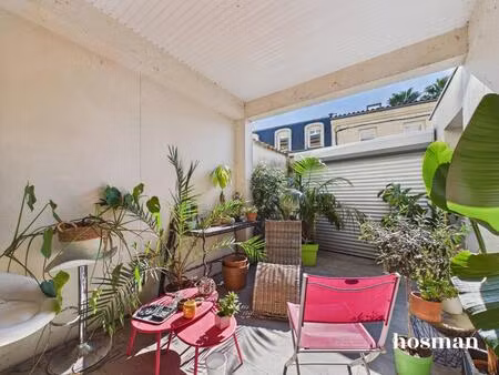 echoppe 5 pièces 100 m² avec patio extérieur au calme absolu et local vélo rue terrasson  