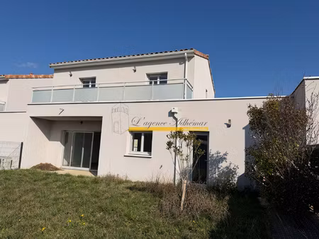 saulce-sur-rhône maison neuve 120 51 m2 vue dégagée plei