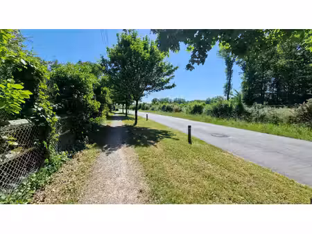 a vendre - terrain constructible a ballan-mire - 1088m2 - avec p