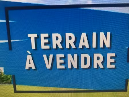 vente terrain 1 200 m²