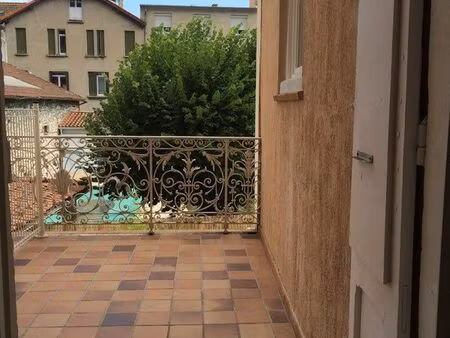 t2 meublé centre ville le teil à proximité cruas tricastin