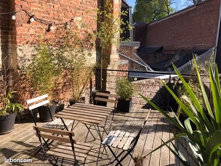 appartement t3 plein centre ville avec terrasse