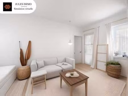 appartement 1 chambre lumineux avec cave et garage en option