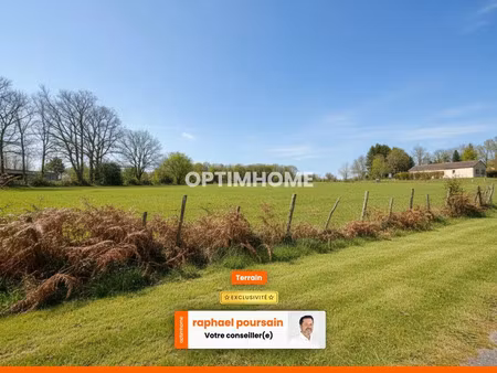 vente terrain 800 m² saint-amand-magnazeix (87290)