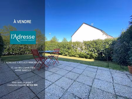 vente maison 4 pièces  81.00m²  nantes