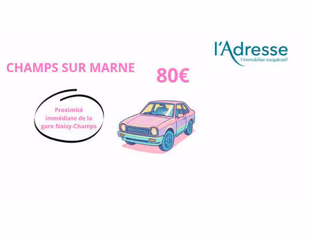 location parking / box 1 pièce  15.00m²  champs