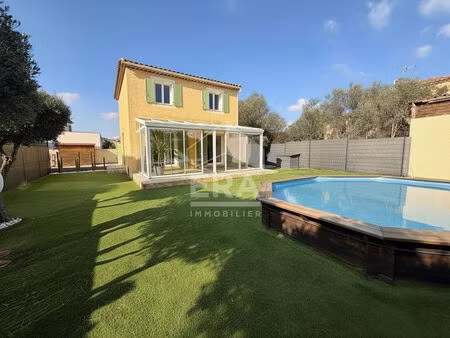 lançon provence - a vendre maison t4 avec jardin et piscine