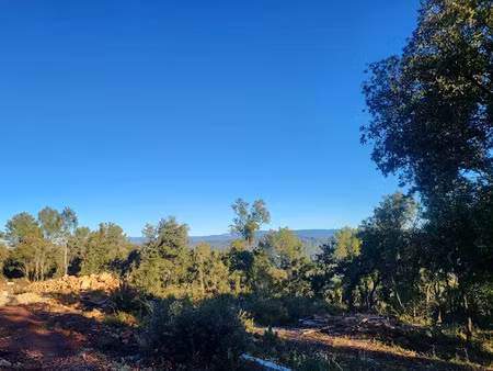 vente terrain 2200 m² à le thoronet (83340)  226 000 €