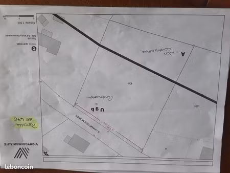 vente terrain constructible