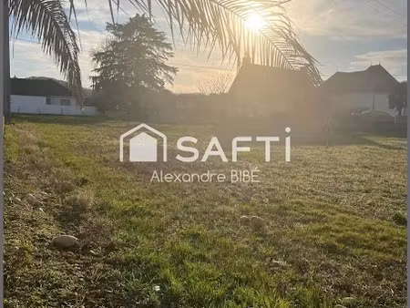vente terrain à batir 1977 m² à meillon (64510)  116 000 €