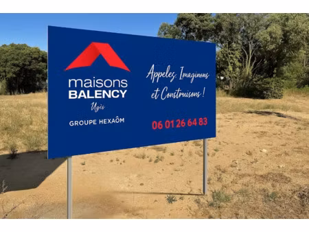 vente terrain 708 m² à vers-pont-du-gard (30210)  109 000 €