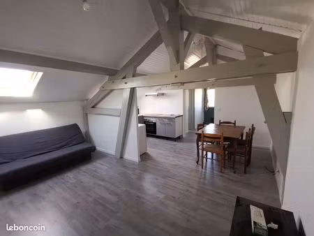 location appartement + jardin + garage