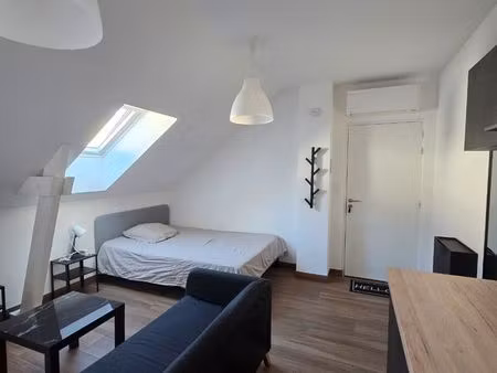 studio meublé équipé quartier bichon angers