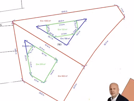 vente terrain 950 m² à montauban (82000)  114 900 €