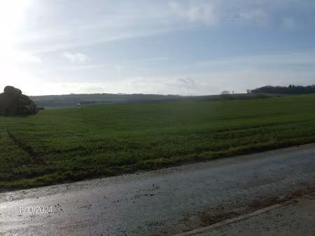 vente terrain à batir 1000 m² à saint-fuscien (80680)  195 000 €