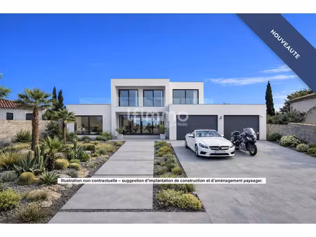 vente terrain 1700 m² à la palme (11480)  648 550 €