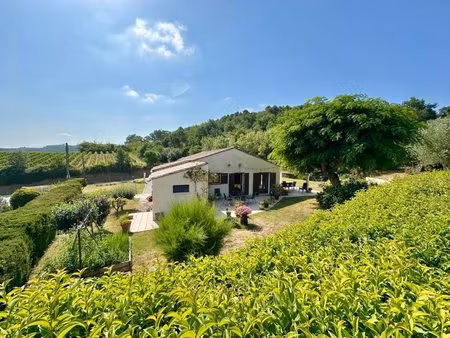 maison à vendre avec belle vue et piscine