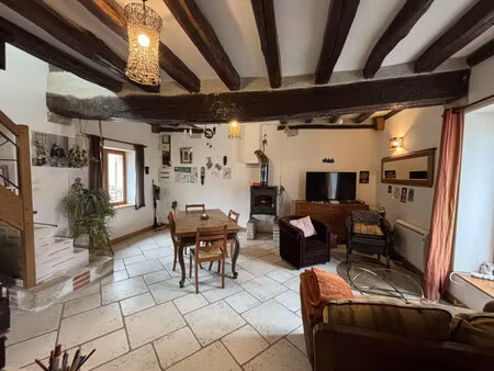 vente maison de village chatillon sur loire  85m² 4 pièces 79 000€ loiret