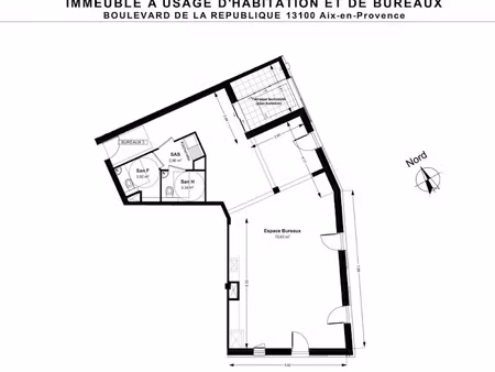 vente locaux professionnels à aix-en-provence (13090)  530 900 €