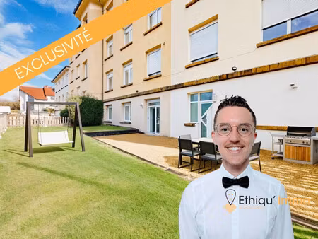 f3 en rez-de-jardin avec extérieur d'1 are