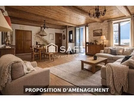 maison familiale d’environ 110 m² – beaux volumes  fort potentiel  jardin et garages