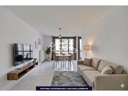 appartement familial t4 de 82 m² avec garage - proximité montchat - villeurbanne (69100)