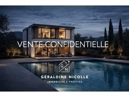 villa contemporaine avec piscine - 215 m2- 4 chambres