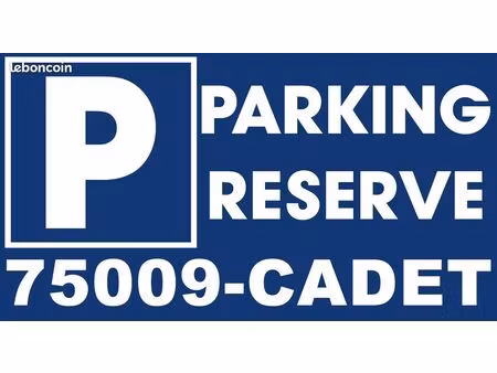 location parking proche cadet