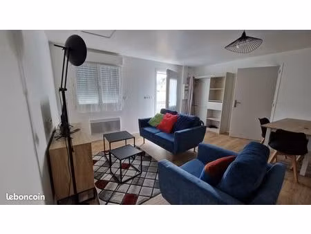 grand t2  comme une petite maison  norme prm au rdc  rénové  entièrement équipé