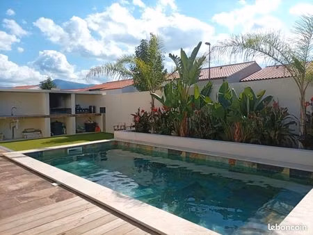 villa contemporaine avec piscine – 130 m² – ortaffa (66560)