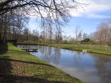 etang + pré+ hangar+ abri pour animaux