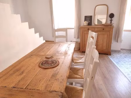 maison en pierre rénovée dans un authentique village du sud de la france  au bord de la...