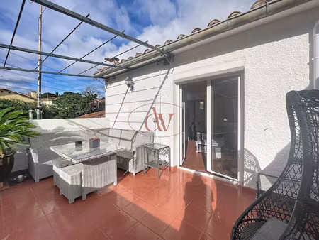 collioure (66) - appartement duplex 59m2 - terrasse - quarti