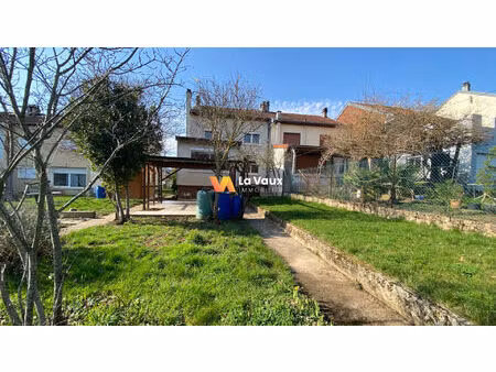 maison bouxières aux dames 5 pièces 90 m2  garage double  sous-sol terrasses et jardin