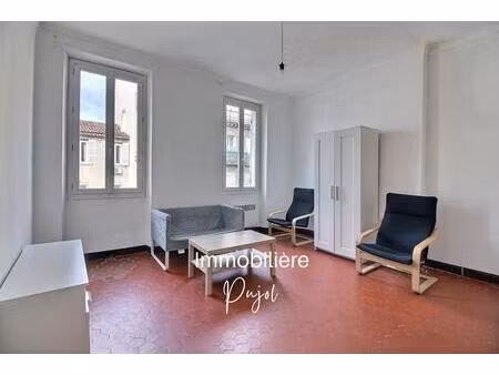 chartreux 13004 - t1/2 meublé calme   dernier étage  sur cour