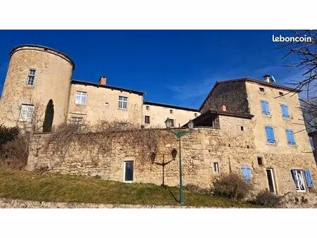 a vendre - château historique au cœur du livradois-forez – 912 m² habitables  4 appartemen