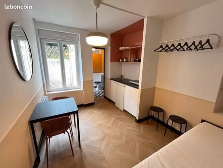 studio meublé 20 m² – le mans proche tram leclerc/gare/centre