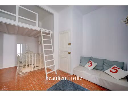 exclusivité - charmant t3 - duplex - 50 m du vieux port